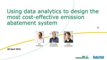 Using data analytics to design the most cost-effective emission abatement system - sponsored by Air Products & Herco