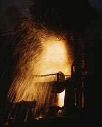 A Bessemer Converter