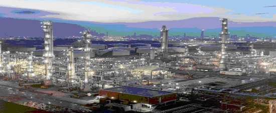 Refining unit, northern England